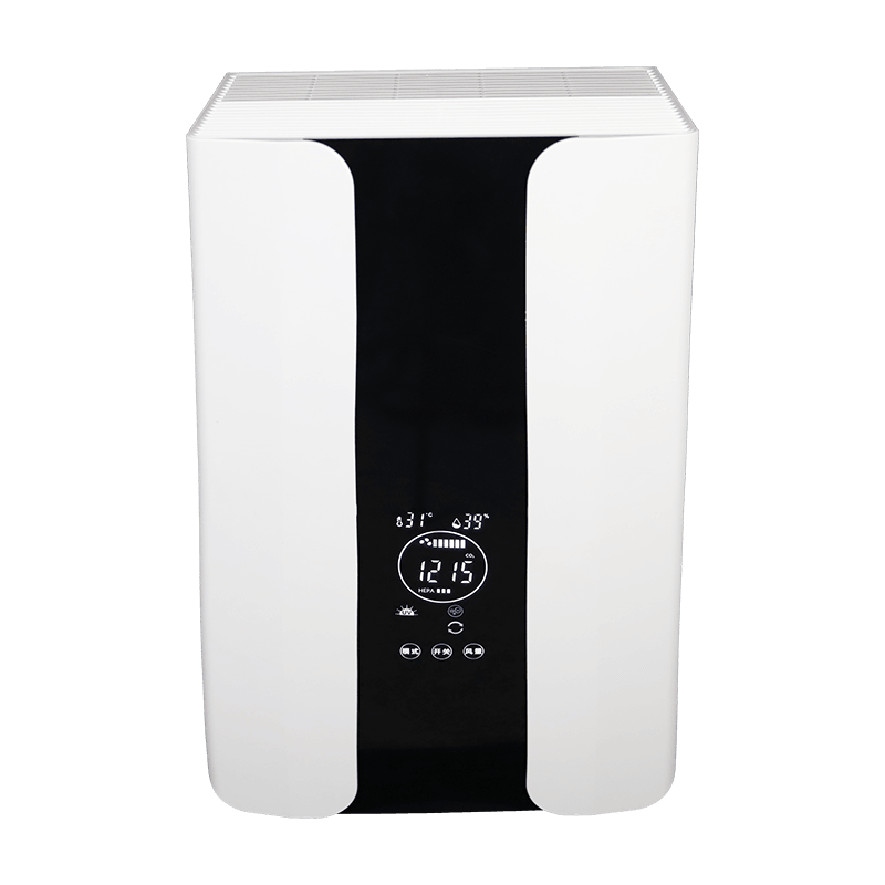 Conas a ghlanann an t -aer aeir tráchtála an t -aer?